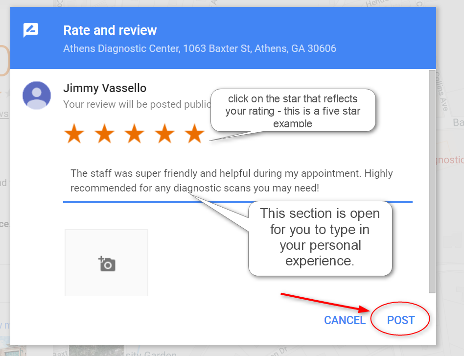 post your google review